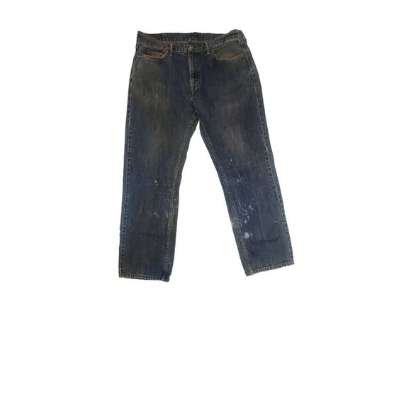 Levis 559 Mens Relaxed Fit Straight Leg Jeans Medium Wash Cotton - Picture 1 of 7